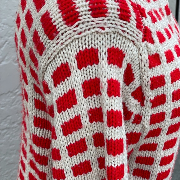 COPY - Vintage 1970’s checkerboard sweater made in Japan - Picture 5 of 9